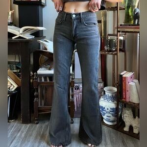 Women's Mid Rise Flared Jeans